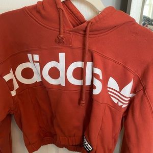Adidas cropped hoodie